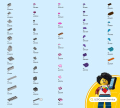 LEGO 43290 instructions page 87 – build guide