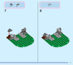 LEGO 43290 instructions page 9 – build guide
