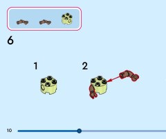 LEGO 43291 instructions page 10 – build guide