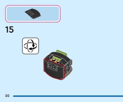 LEGO 43291 instructions page 20 – build guide