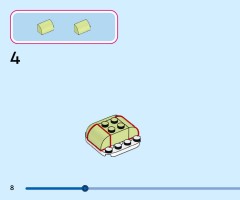 LEGO 43291 instructions page 8 – build guide