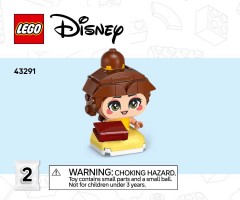 LEGO 43291 instructions page 1 – build guide