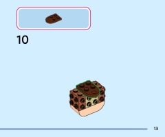 LEGO 43291 instructions page 13 – build guide