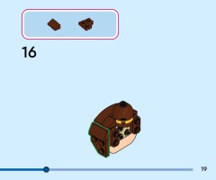 LEGO 43291 instructions page 19 – build guide