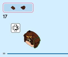 LEGO 43291 instructions page 20 – build guide