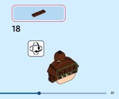 LEGO 43291 instructions page 21 – build guide