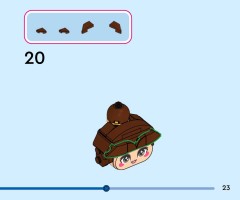 LEGO 43291 instructions page 23 – build guide