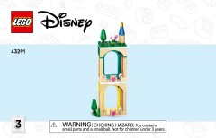 LEGO 43291 instructions page 1 – build guide
