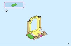 LEGO 43291 instructions page 11 – build guide