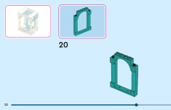 LEGO 43291 instructions page 22 – build guide