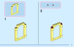 LEGO 43291 instructions page 3 – build guide
