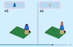 LEGO 43291 instructions page 45 – build guide