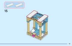 LEGO 43291 instructions page 15 – build guide