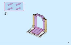 LEGO 43291 instructions page 21 – build guide