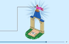 LEGO 43291 instructions page 47 – build guide