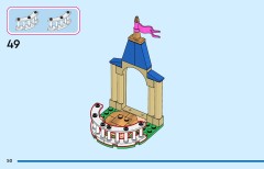 LEGO 43291 instructions page 50 – build guide