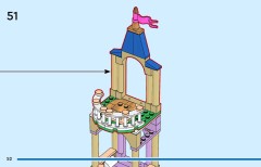LEGO 43291 instructions page 52 – build guide