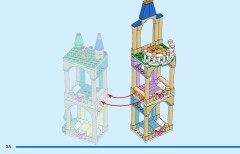 LEGO 43291 instructions page 54 – build guide