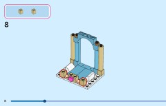 LEGO 43291 instructions page 8 – build guide