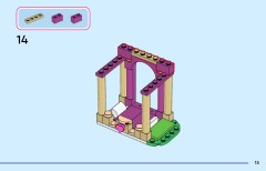 LEGO 43291 instructions page 15 – build guide