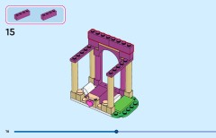 LEGO 43291 instructions page 16 – build guide