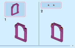 LEGO 43291 instructions page 3 – build guide