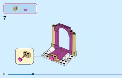 LEGO 43291 instructions page 8 – build guide