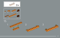 LEGO 43300 instructions page 21 – build guide