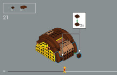 LEGO 43300 instructions page 28 – build guide