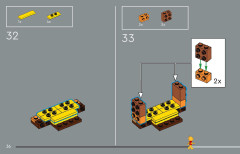 LEGO 43300 instructions page 36 – build guide