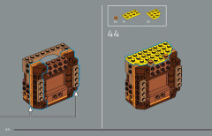 LEGO 43300 instructions page 44 – build guide