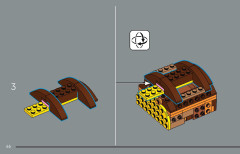 LEGO 43300 instructions page 46 – build guide