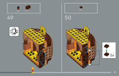 LEGO 43300 instructions page 49 – build guide
