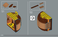 LEGO 43300 instructions page 50 – build guide