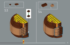 LEGO 43300 instructions page 51 – build guide