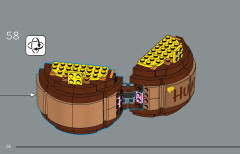 LEGO 43300 instructions page 56 – build guide