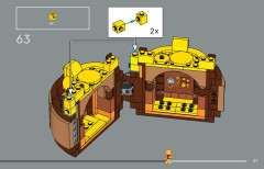 LEGO 43300 instructions page 61 – build guide