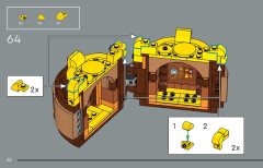 LEGO 43300 instructions page 62 – build guide