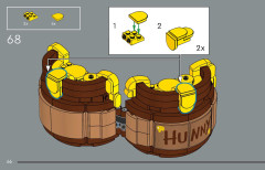 LEGO 43300 instructions page 66 – build guide