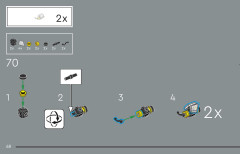 LEGO 43300 instructions page 68 – build guide