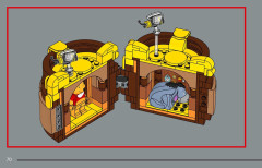 LEGO 43300 instructions page 70 – build guide