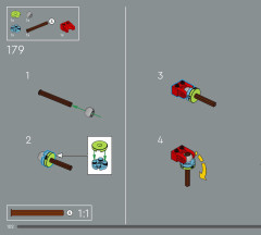 LEGO 43300 instructions page 102 – build guide