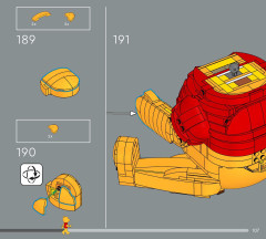 LEGO 43300 instructions page 107 – build guide