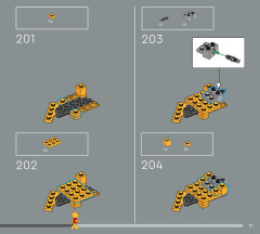 LEGO 43300 instructions page 111 – build guide