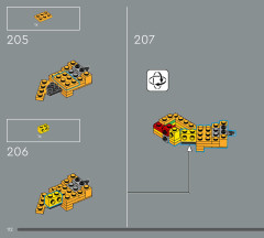 LEGO 43300 instructions page 112 – build guide