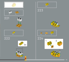 LEGO 43300 instructions page 119 – build guide