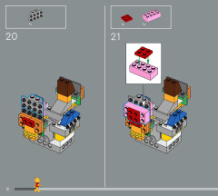 LEGO 43300 instructions page 12 – build guide
