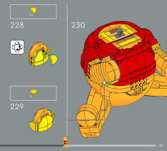 LEGO 43300 instructions page 121 – build guide