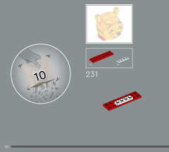 LEGO 43300 instructions page 122 – build guide