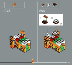 LEGO 43300 instructions page 127 – build guide